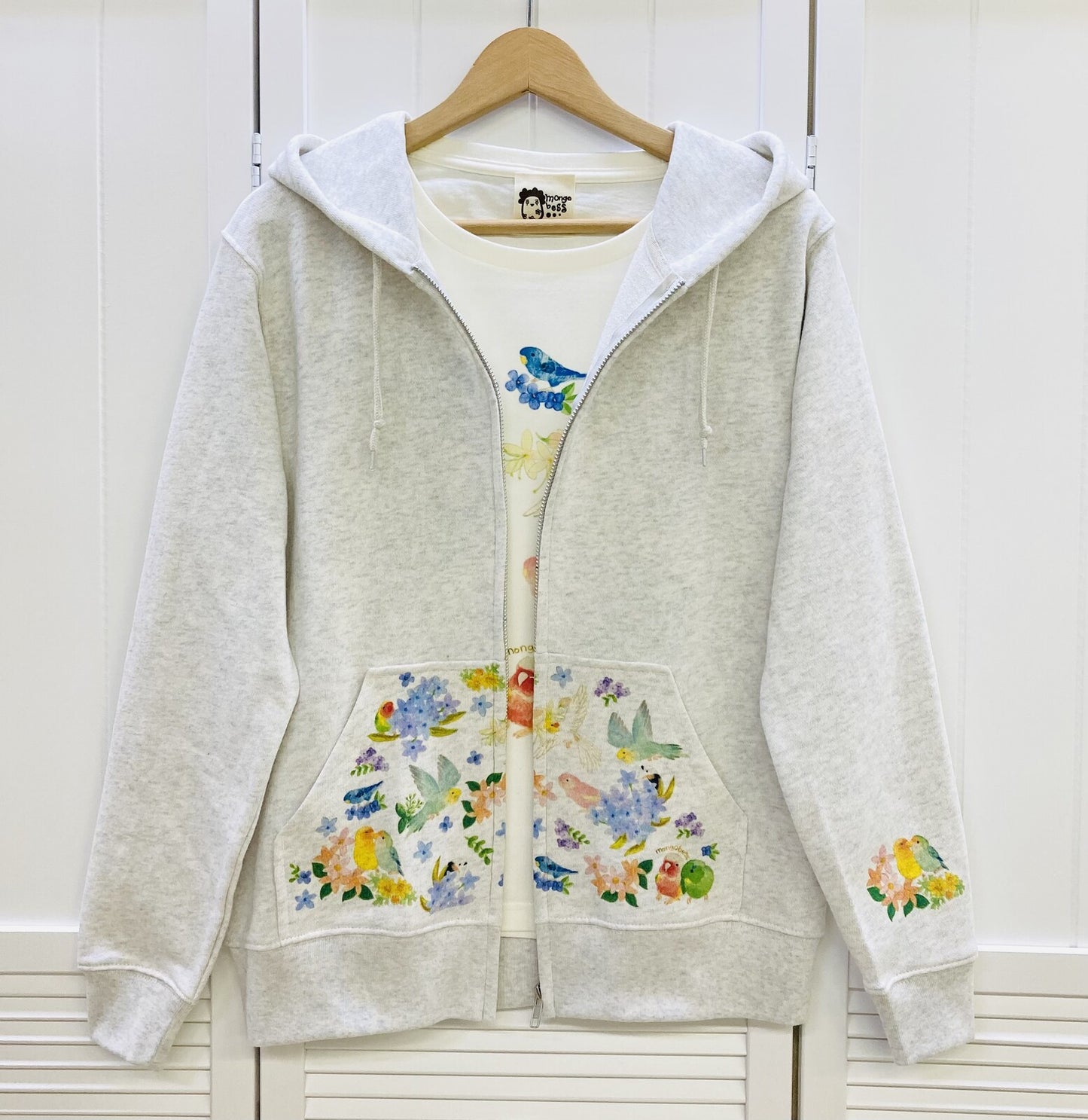 レディースTシャツ ことりパラダイス 受注製作 送料無料 クーポン利用不可