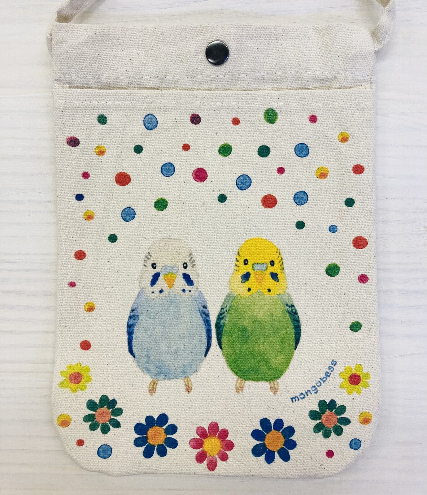 サコッシュ セキセイインコペア Sサイズ