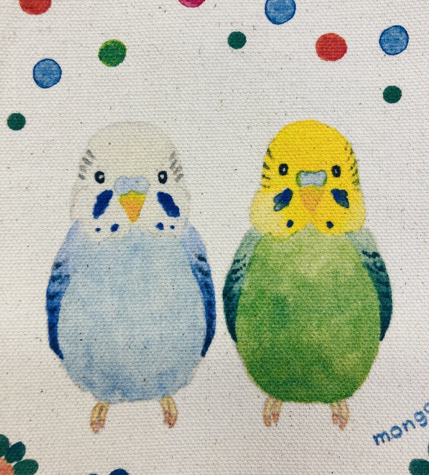 サコッシュ セキセイインコペア Sサイズ