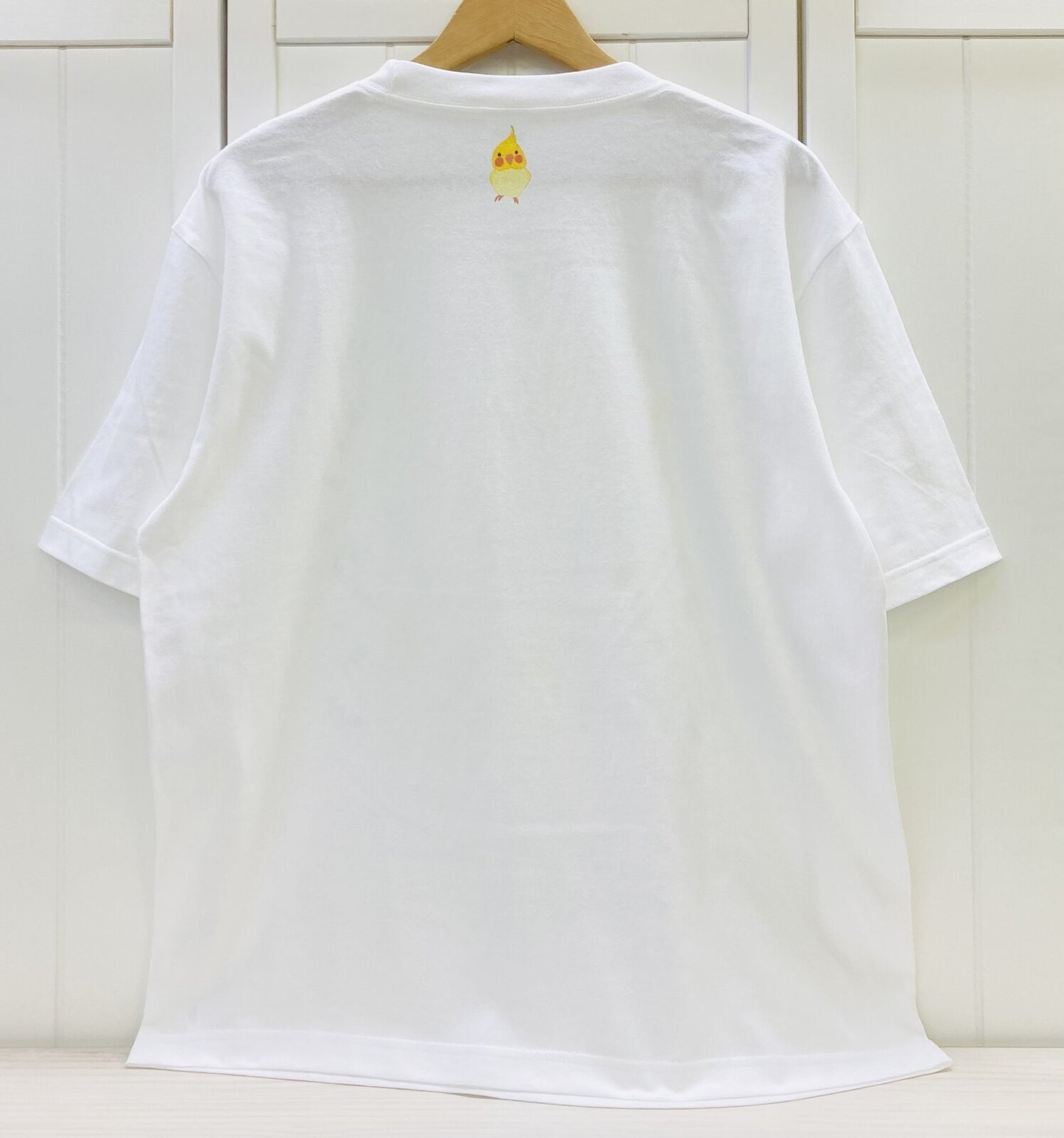 ビッグTシャツ ボタニカルシリーズ オカメインコ 受注製作 送料無料 クーポン利用不可