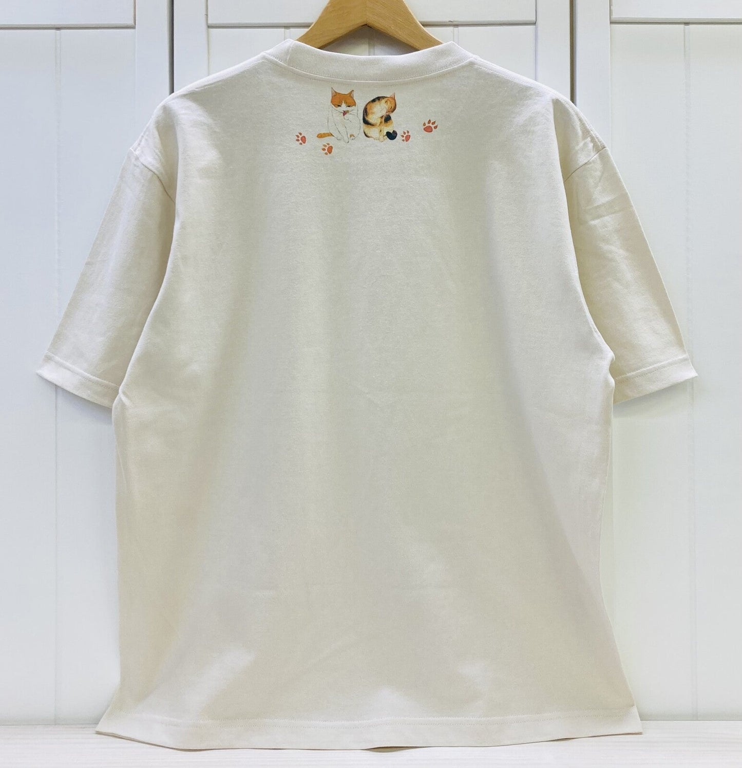 ビッグTシャツ ボタニカル猫 受注製作 送料無料 クーポン利用不可