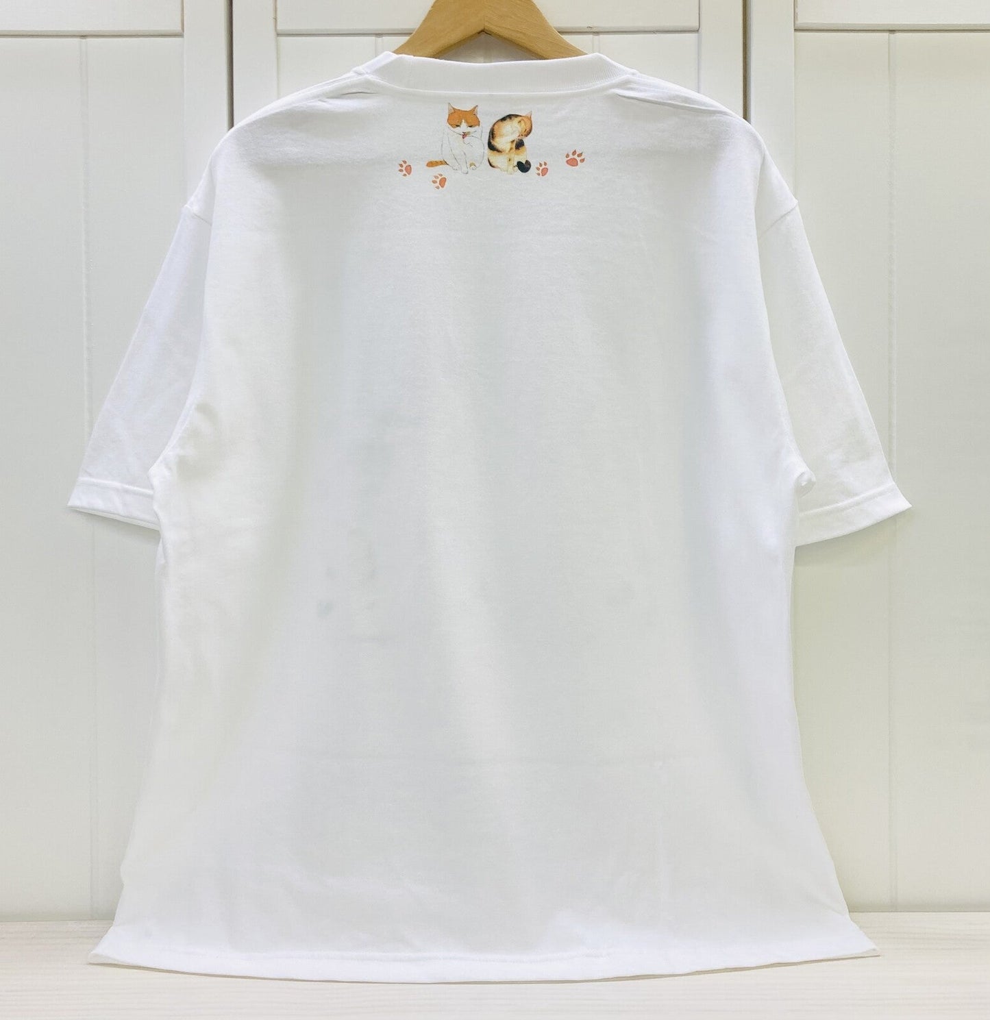 ビッグTシャツ ボタニカル猫 受注製作 送料無料 クーポン利用不可