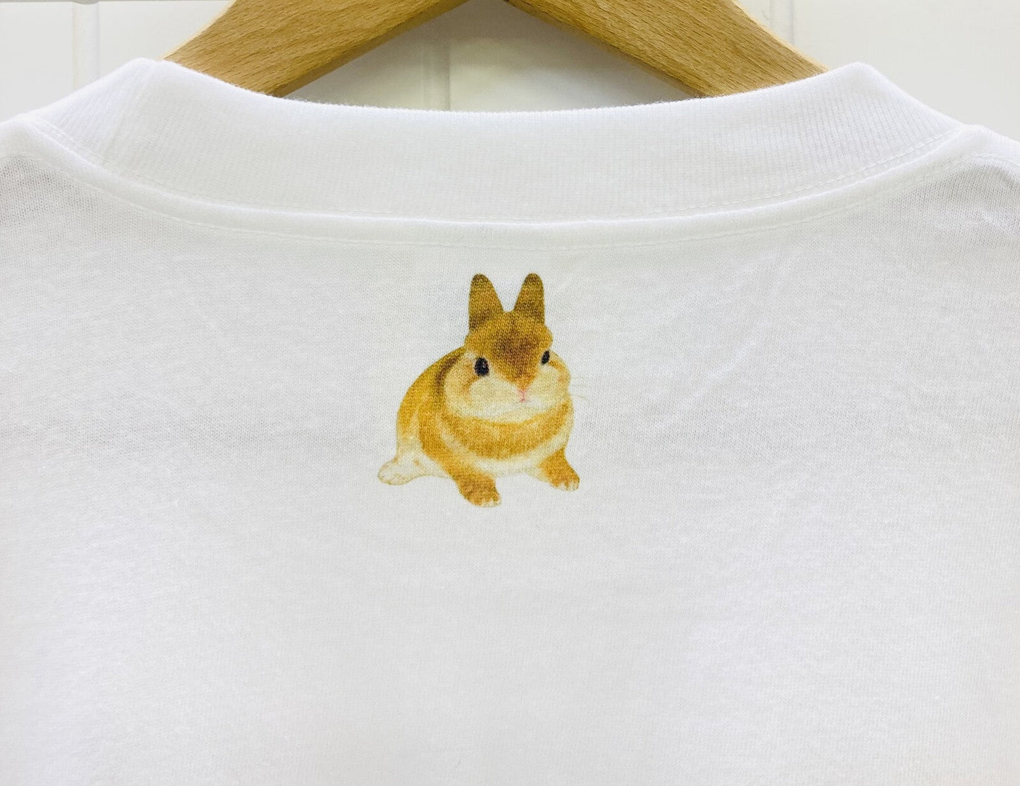 ビッグTシャツ ドーナツとうさぎ 受注製作 送料無料 クーポン利用不可