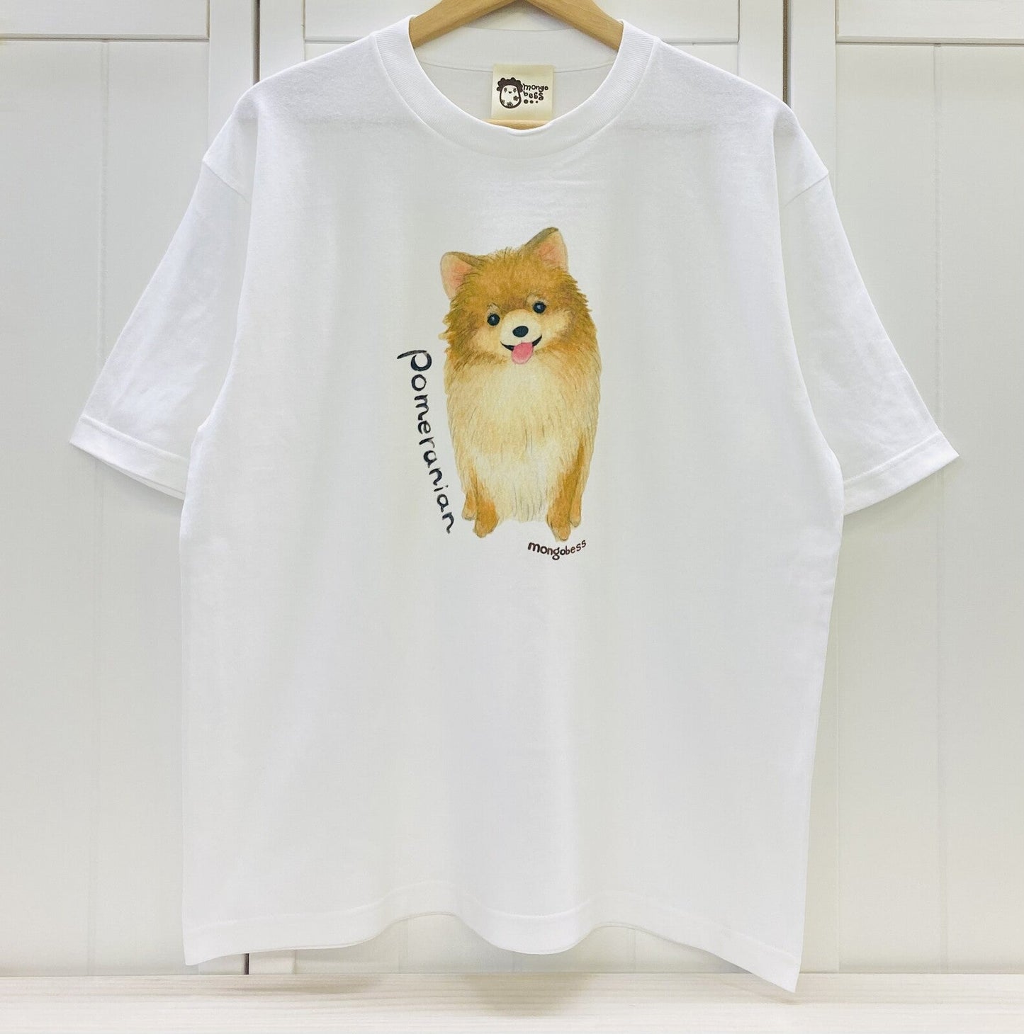 ビッグTシャツ BIGポメラニアン 受注製作 送料無料 クーポン利用不可