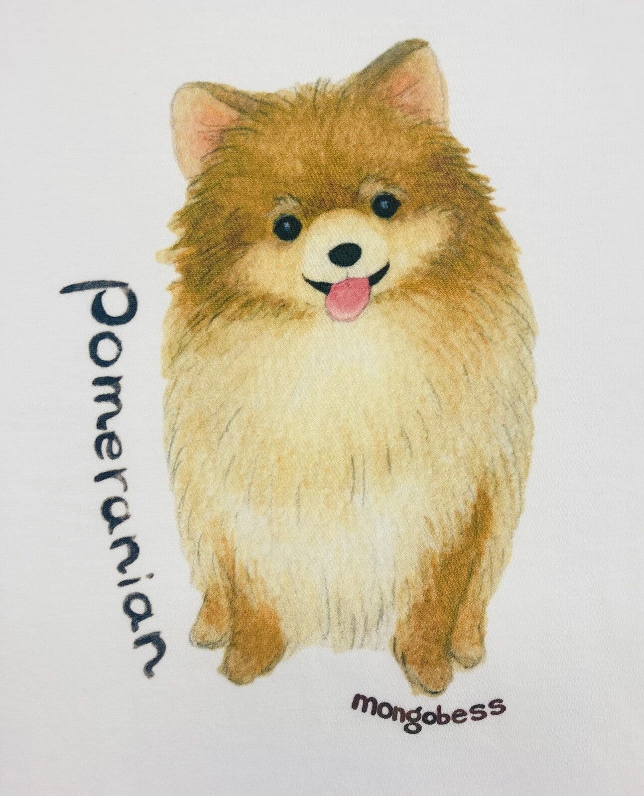 ビッグTシャツ BIGポメラニアン 受注製作 送料無料 クーポン利用不可