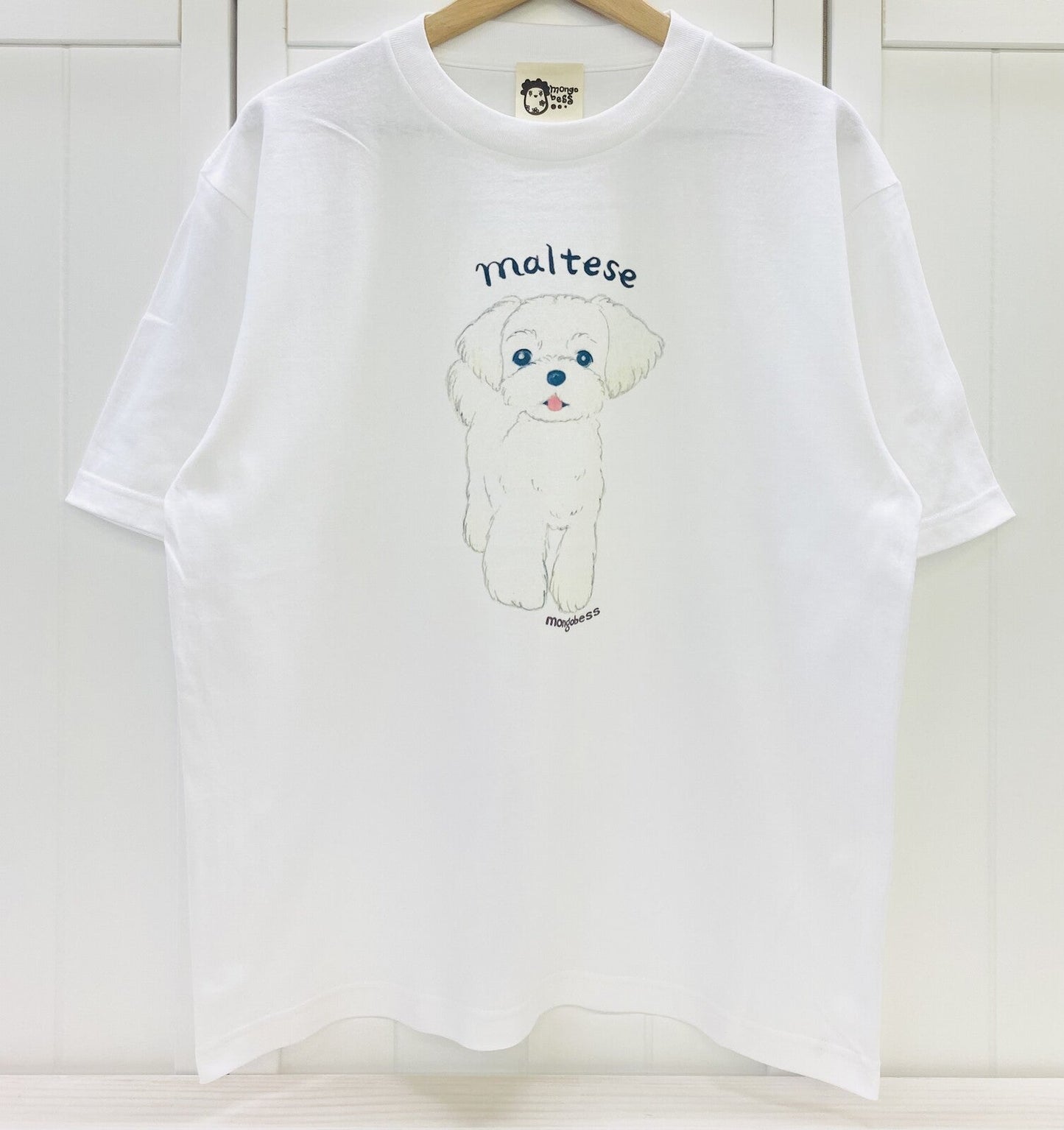 ビッグTシャツ BIGマルチーズ 受注製作 送料無料 クーポン利用不可