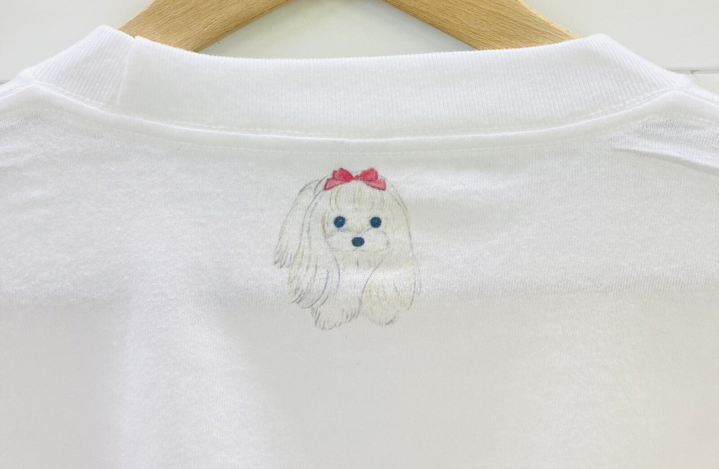 ビッグTシャツ マルチーズ 受注製作 送料無料 クーポン利用不可