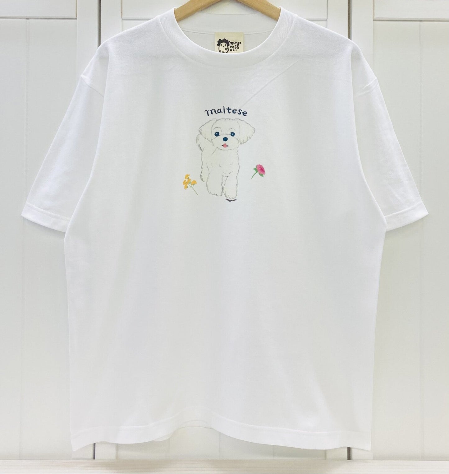 ビッグTシャツ マルチーズ 受注製作 送料無料 クーポン利用不可