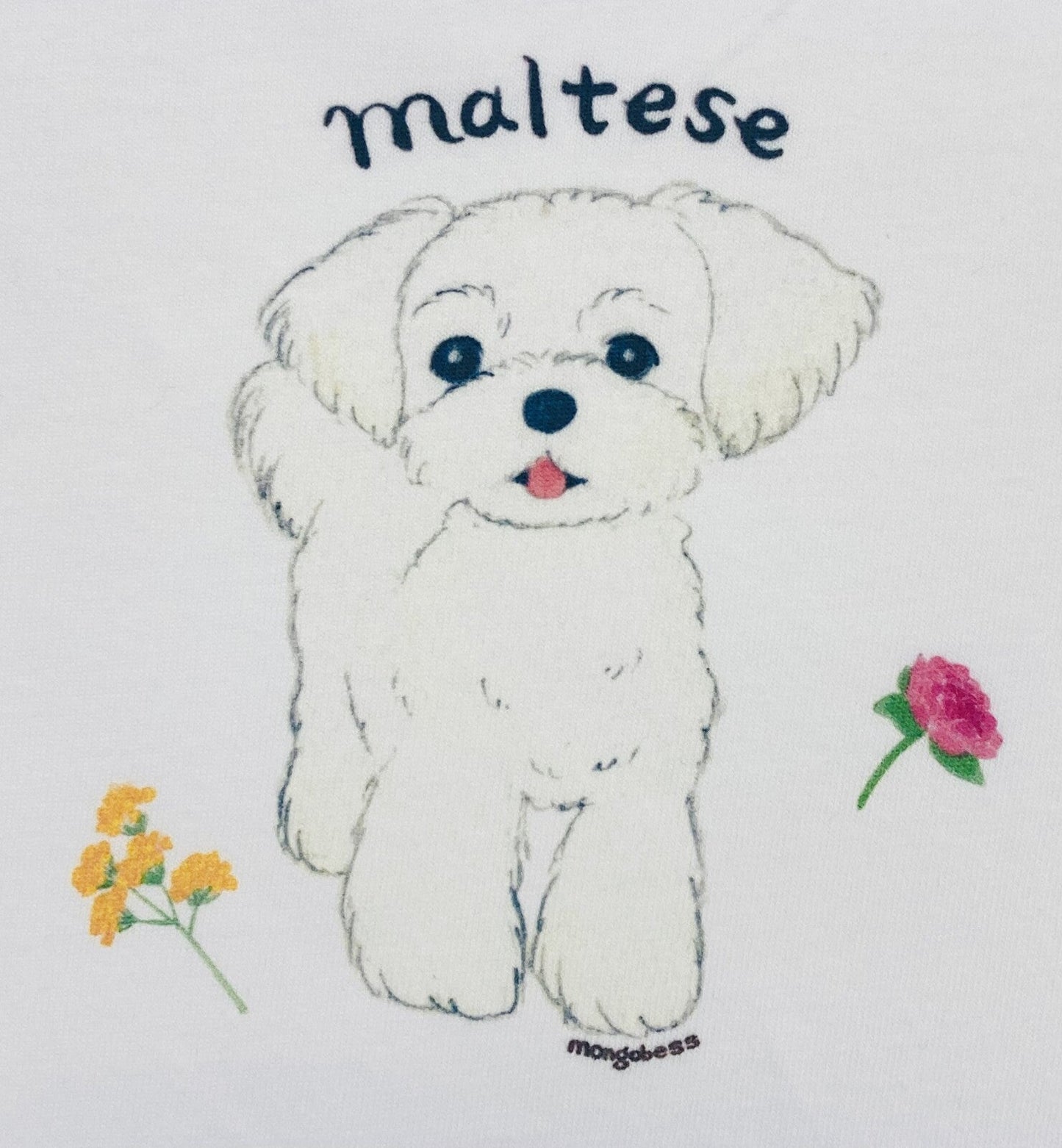 ビッグTシャツ マルチーズ 受注製作 送料無料 クーポン利用不可
