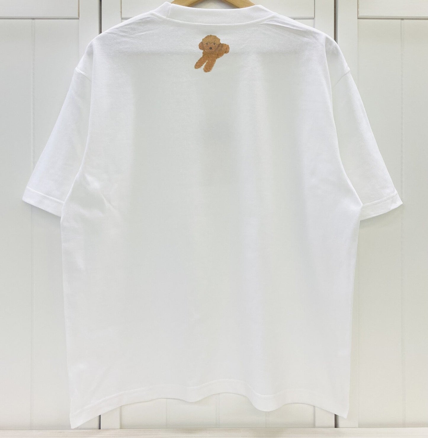 ビッグTシャツ プードル 受注製作 送料無料 クーポン利用不可