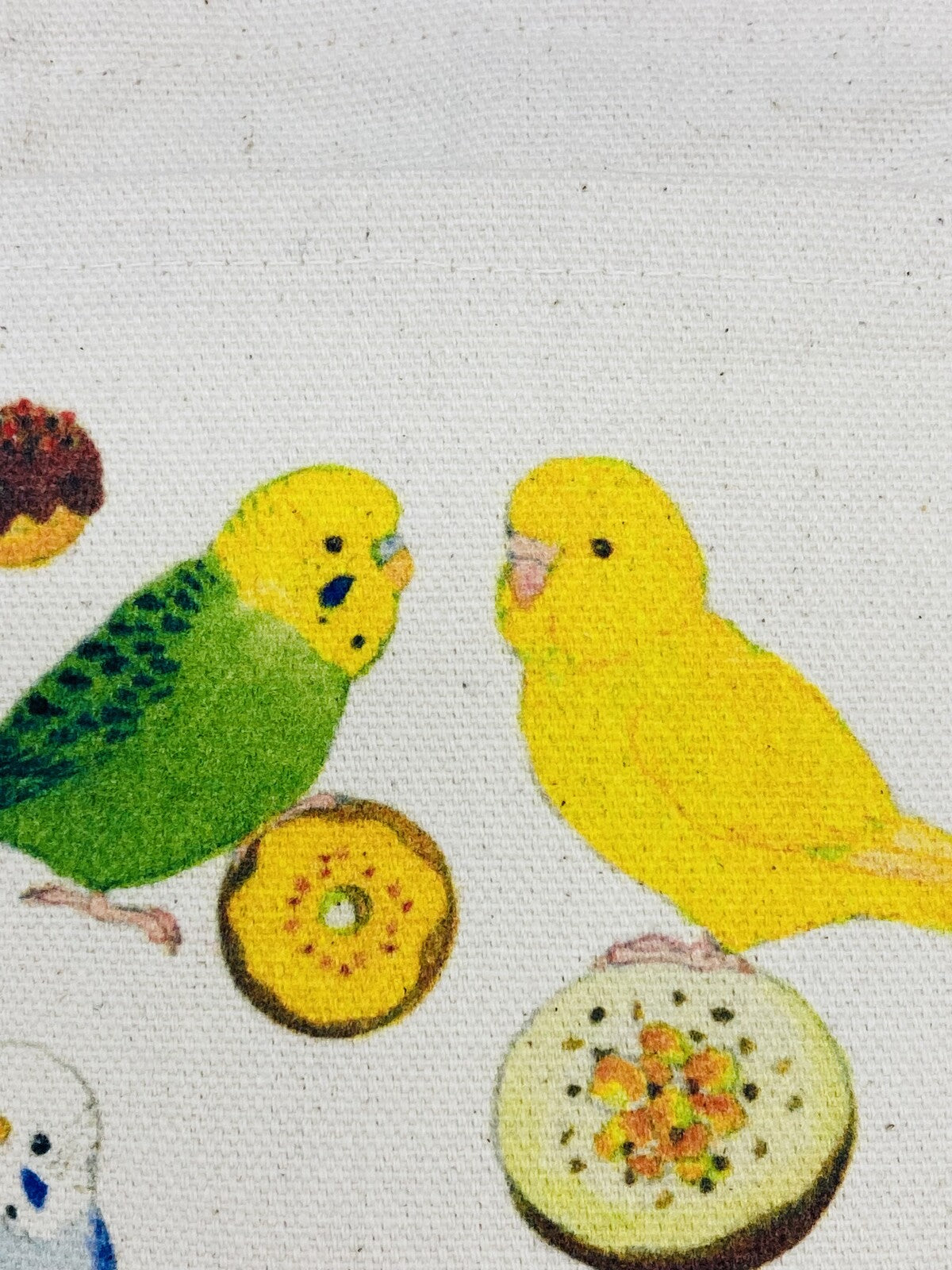 サコッシュ セキセイドーナツ Sサイズ セキセイインコ