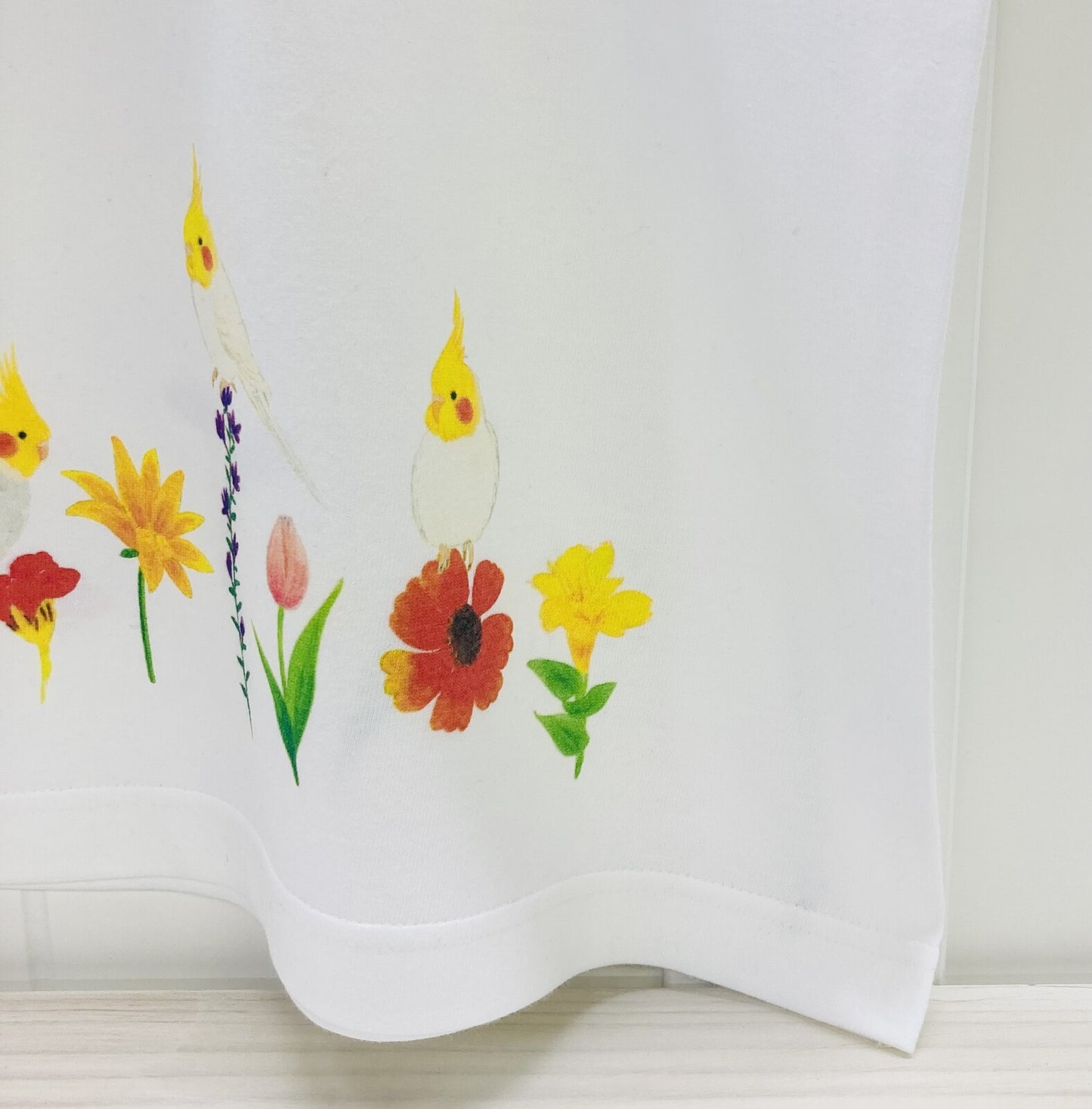 ビッグTシャツ ラウンドオカメ オカメインコ 受注製作 送料無料 クーポン利用不可