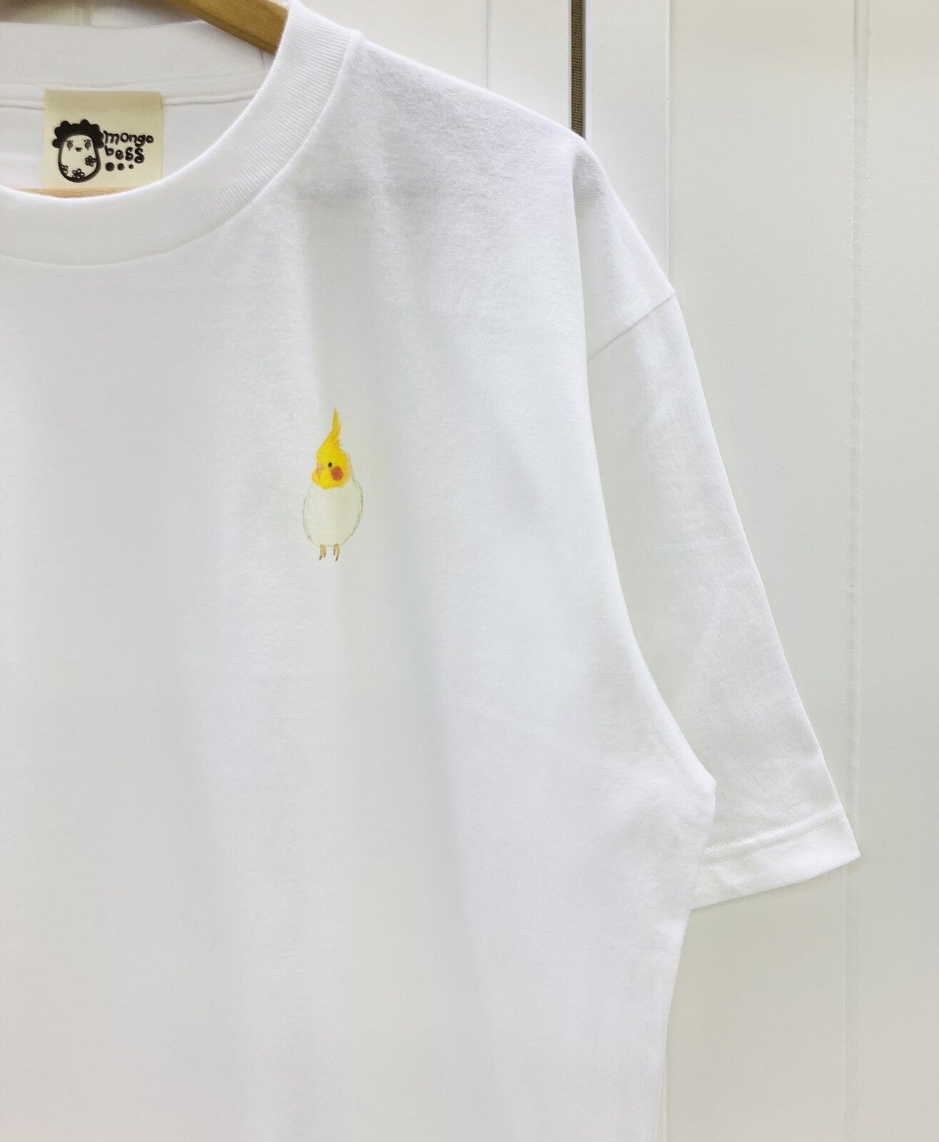ビッグTシャツ ラウンドオカメ オカメインコ 受注製作 送料無料 クーポン利用不可
