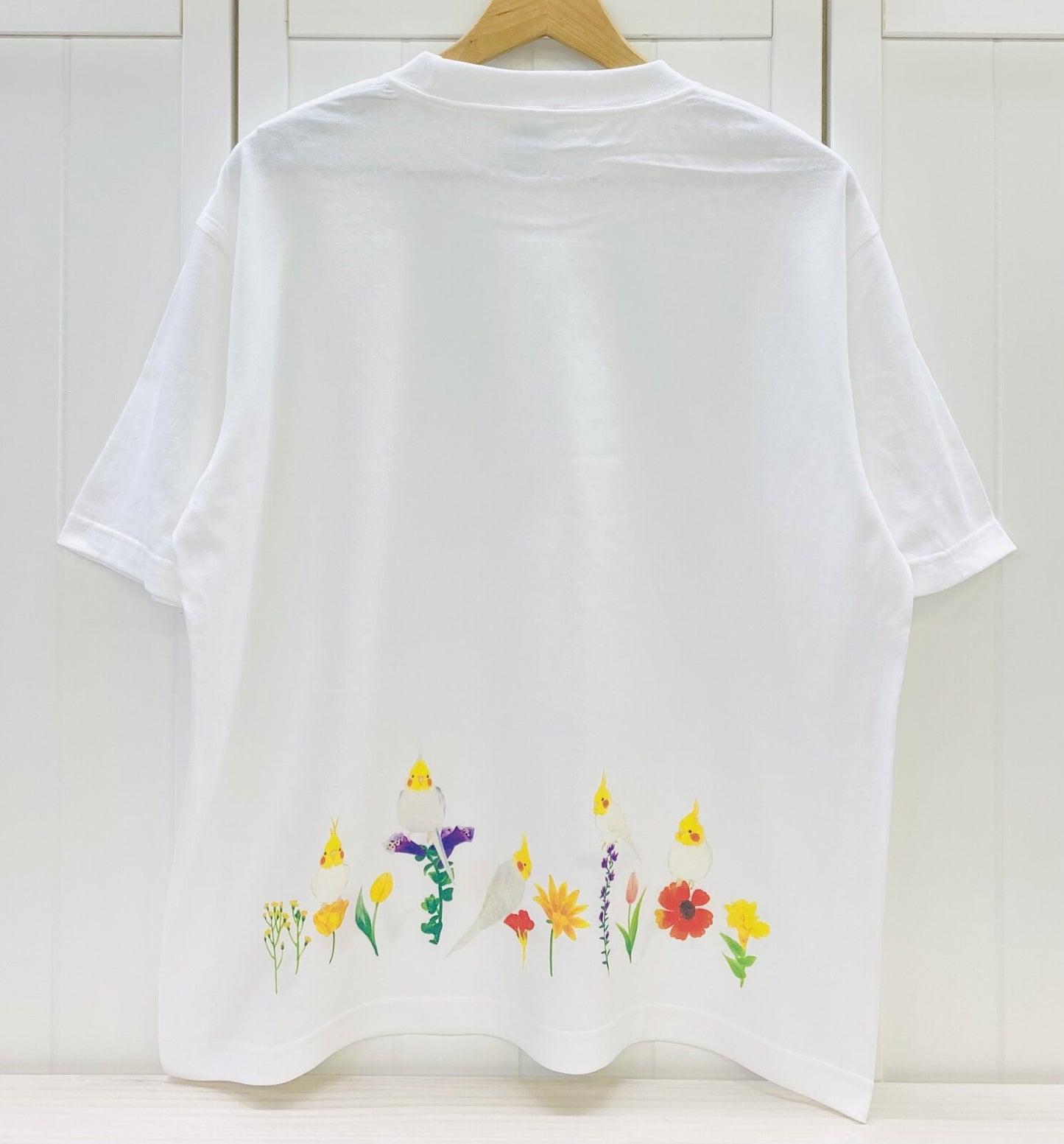 ビッグTシャツ ラウンドオカメ オカメインコ 受注製作 送料無料 クーポン利用不可
