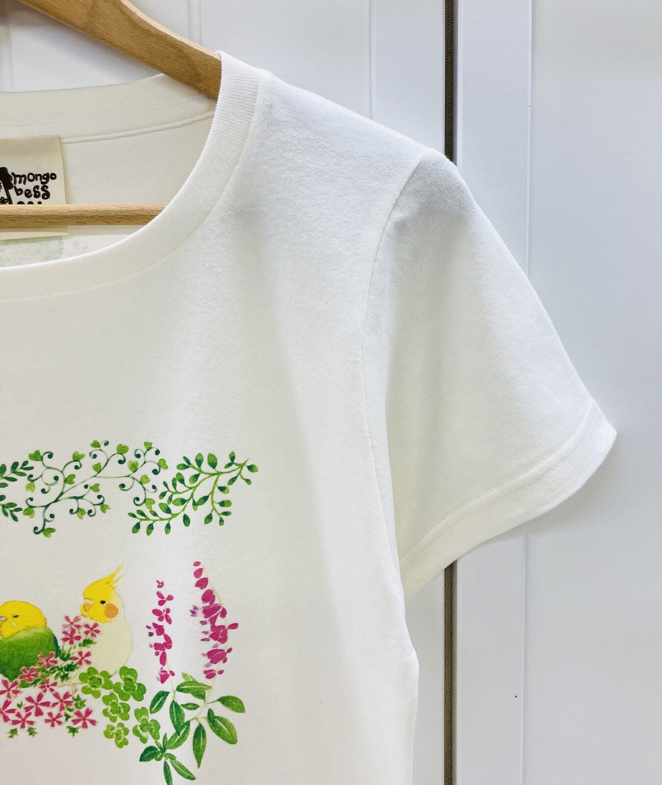 レディースTシャツ 小鳥ガーデン 受注製作 送料無料 クーポン利用不可