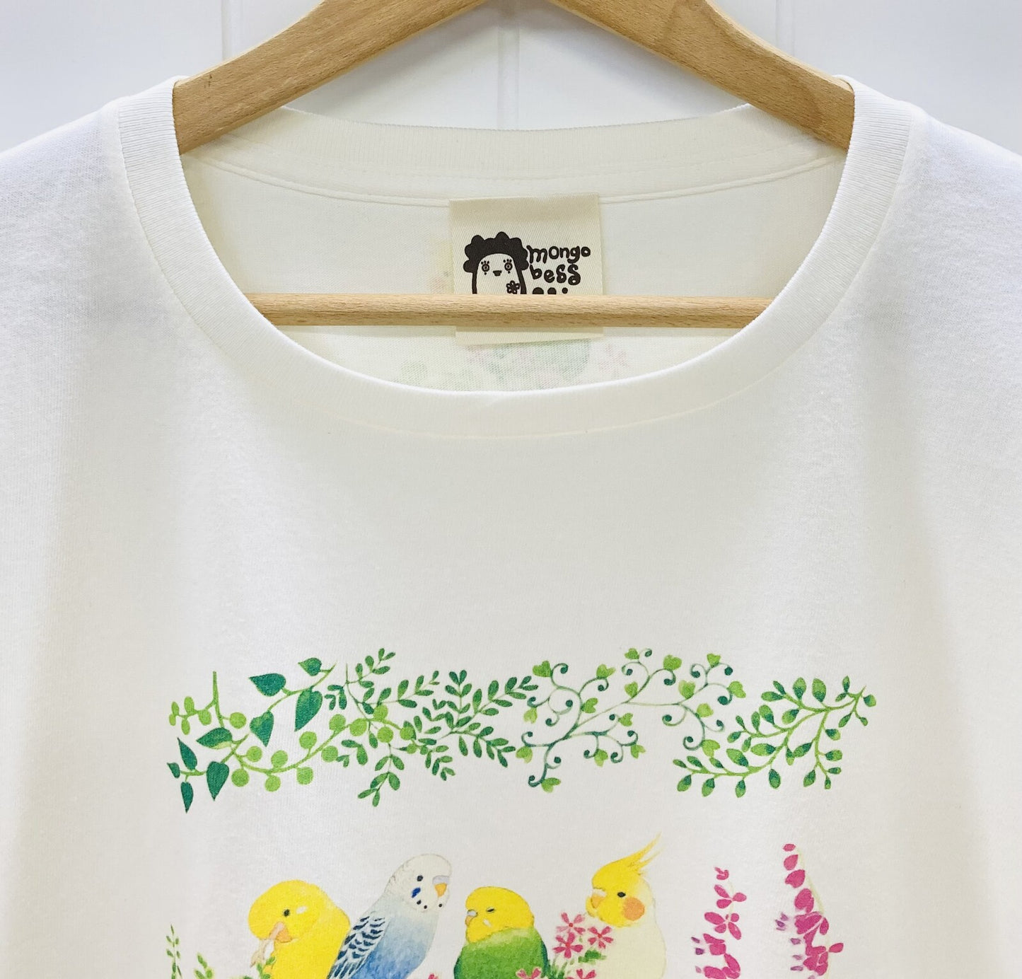 レディースTシャツ 小鳥ガーデン 受注製作 送料無料 クーポン利用不可
