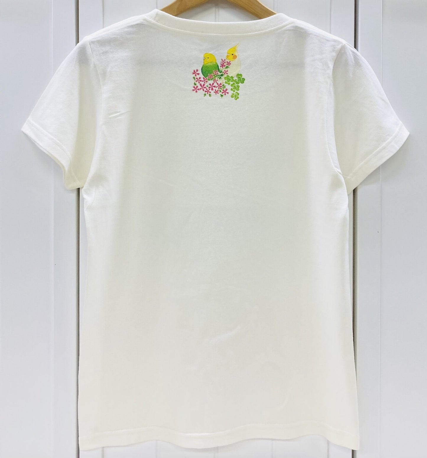 レディースTシャツ 小鳥ガーデン 受注製作 送料無料 クーポン利用不可