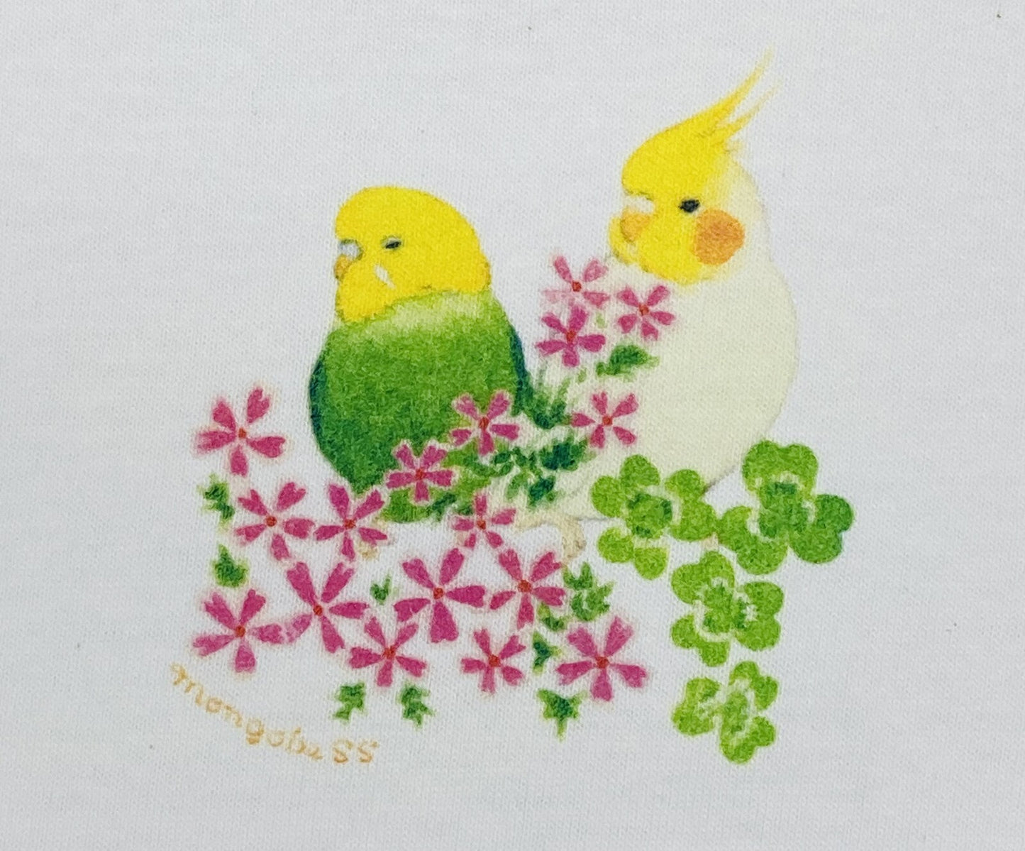 レディースTシャツ 小鳥ガーデン 受注製作 送料無料 クーポン利用不可