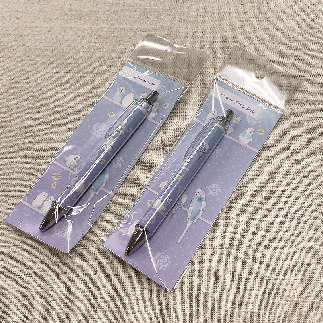 ボールペン とりアート ゆめいろいんこ セキセイインコ