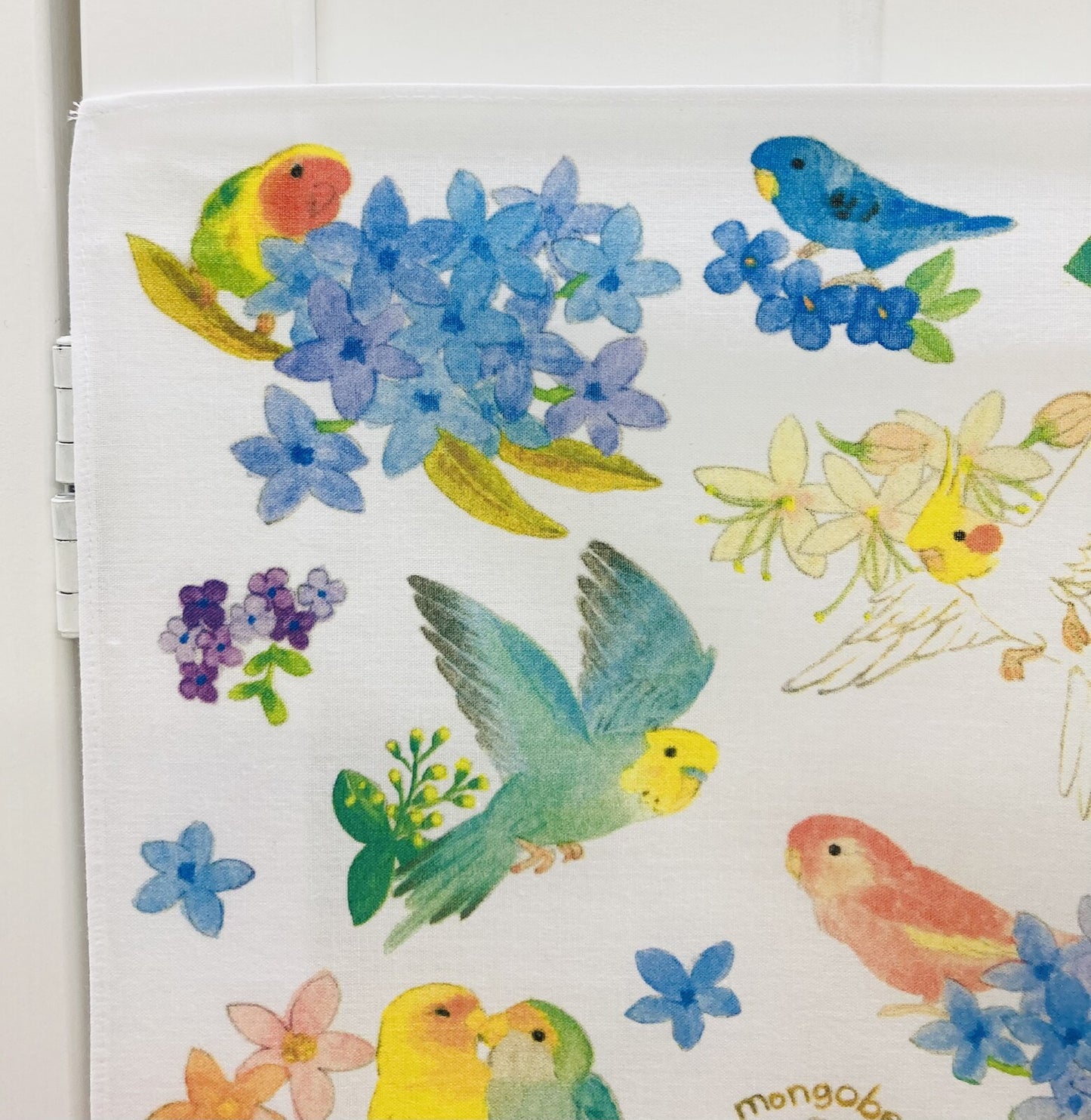 大判ハンカチ ランチクロス ことりパラダイス 40x40cm