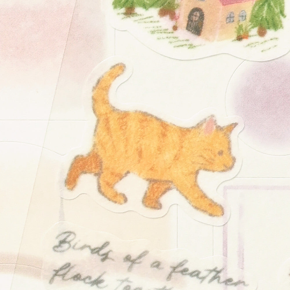 シール デコタイム ねこ