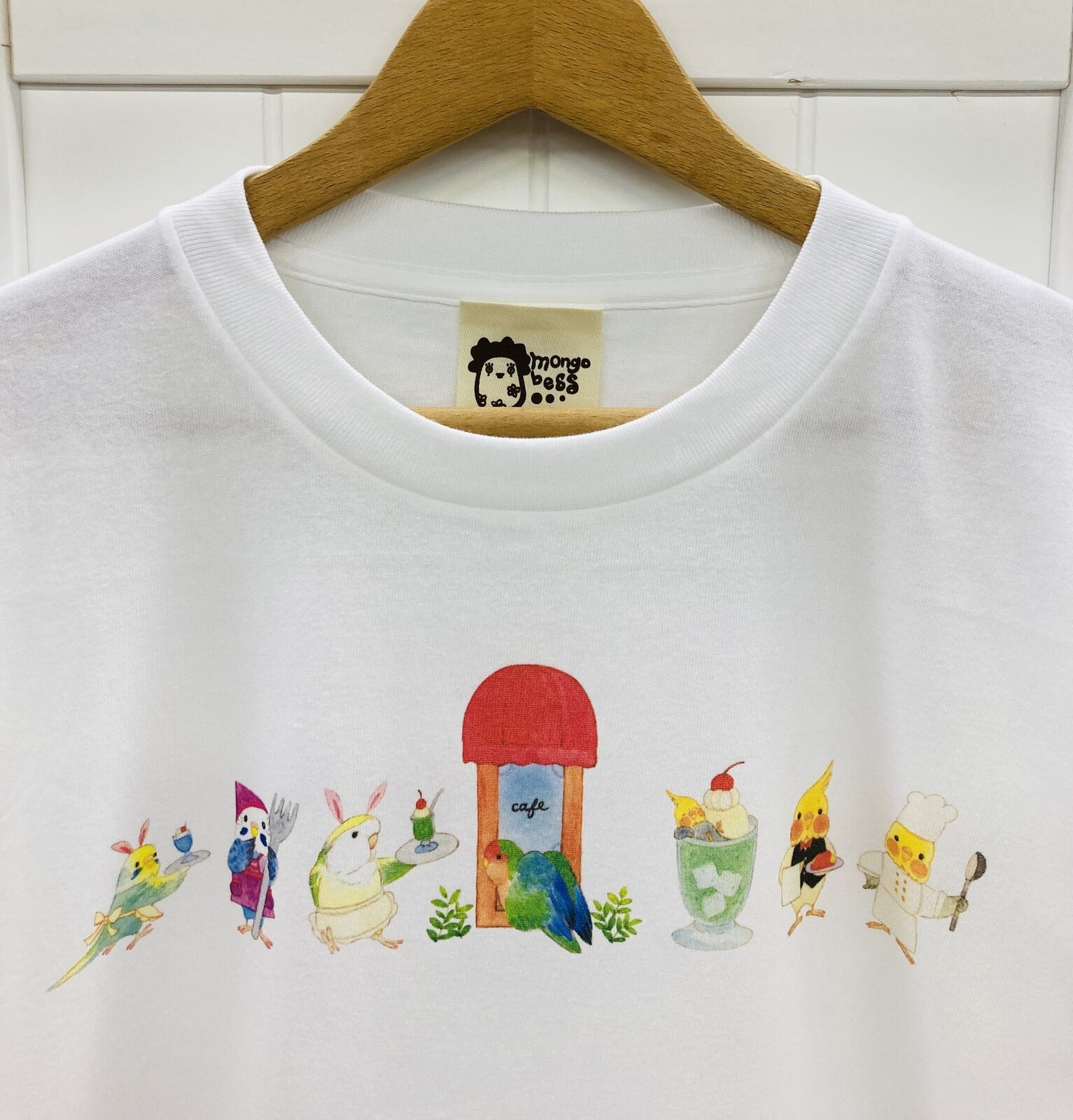 ビッグTシャツ ことり喫茶店メンバー 受注製作 送料無料 クーポン利用不可