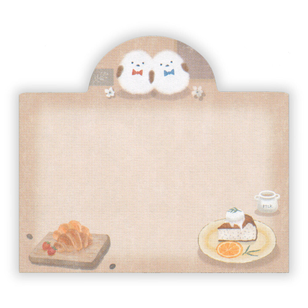 ふせん まったりシマエナガ
