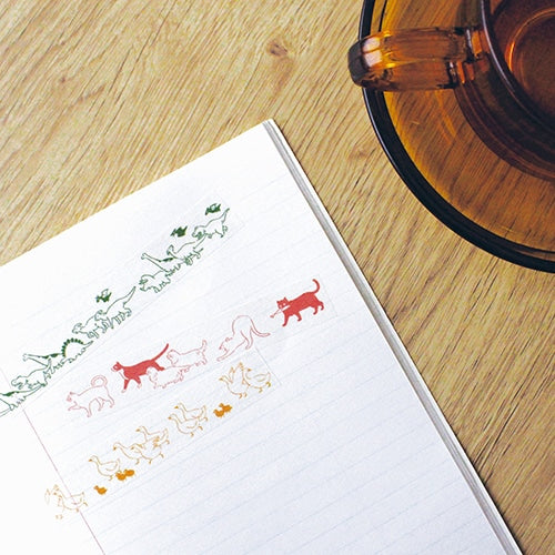 AH LA LA マスキングテープ ducks アヒル