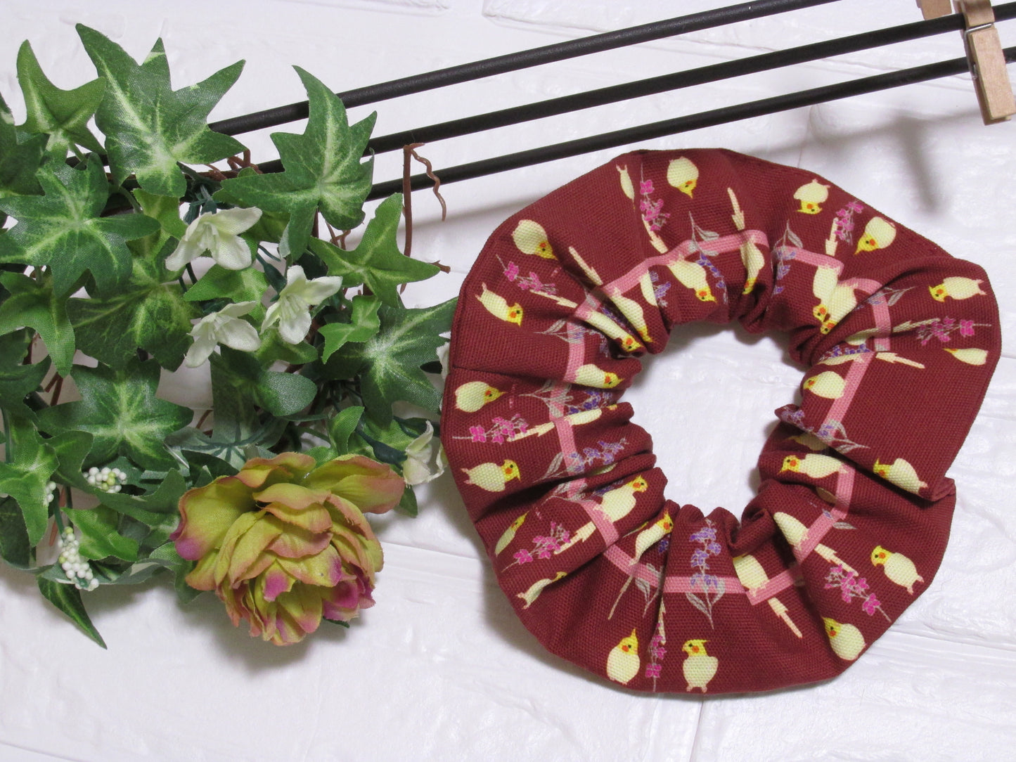 シュシュ オカメインコ