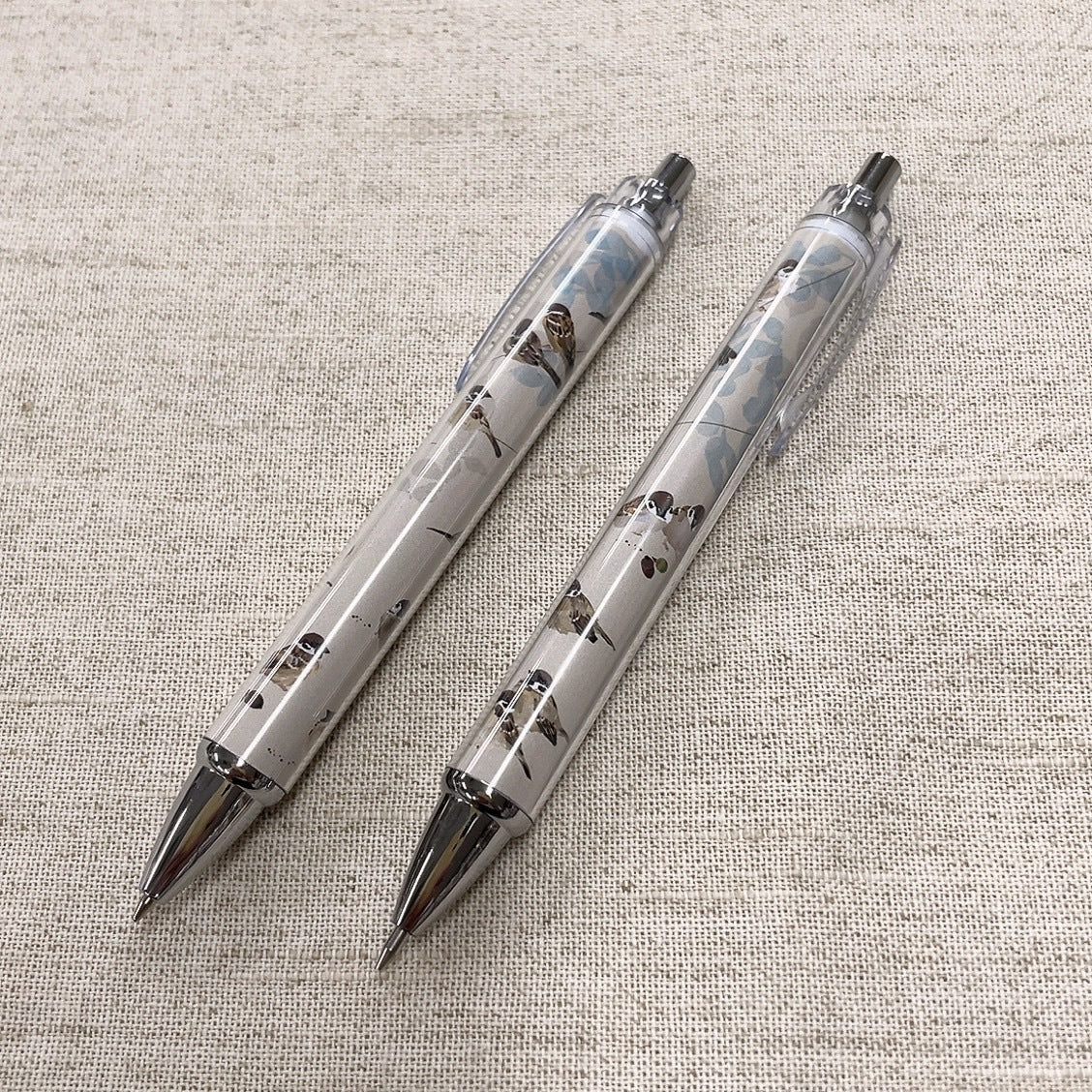ボールペン とりアート 雀のつどい すずめ