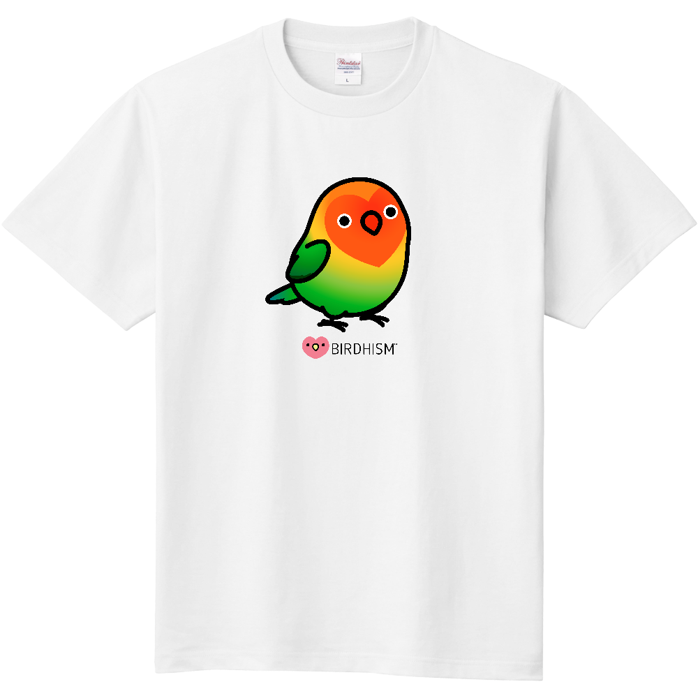 Chubby Bird ボタンインコ スタンダードTシャツ ホワイト 受注製作 送料無料 メーカー直送 クーポン利用不可