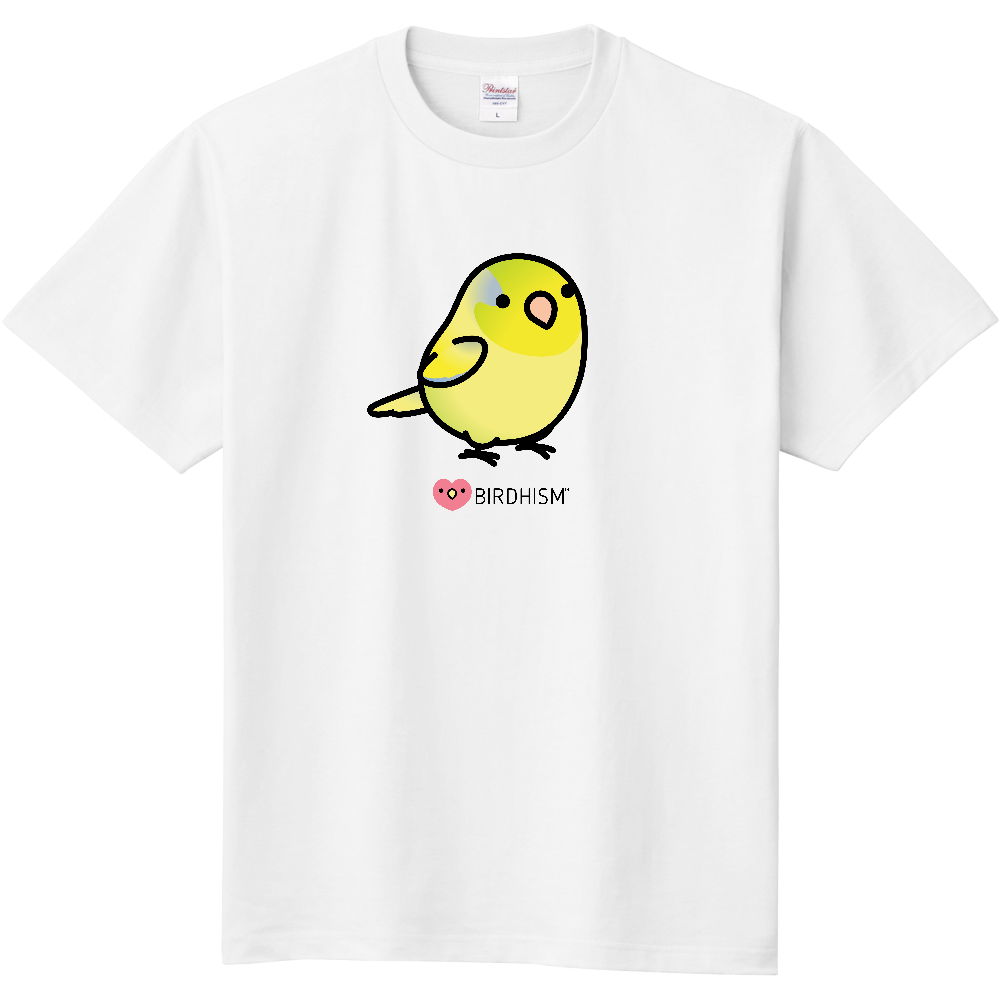 Chubby Bird マメルリハ スタンダードTシャツ ホワイト 受注製作 送料無料 メーカー直送 クーポン利用不可