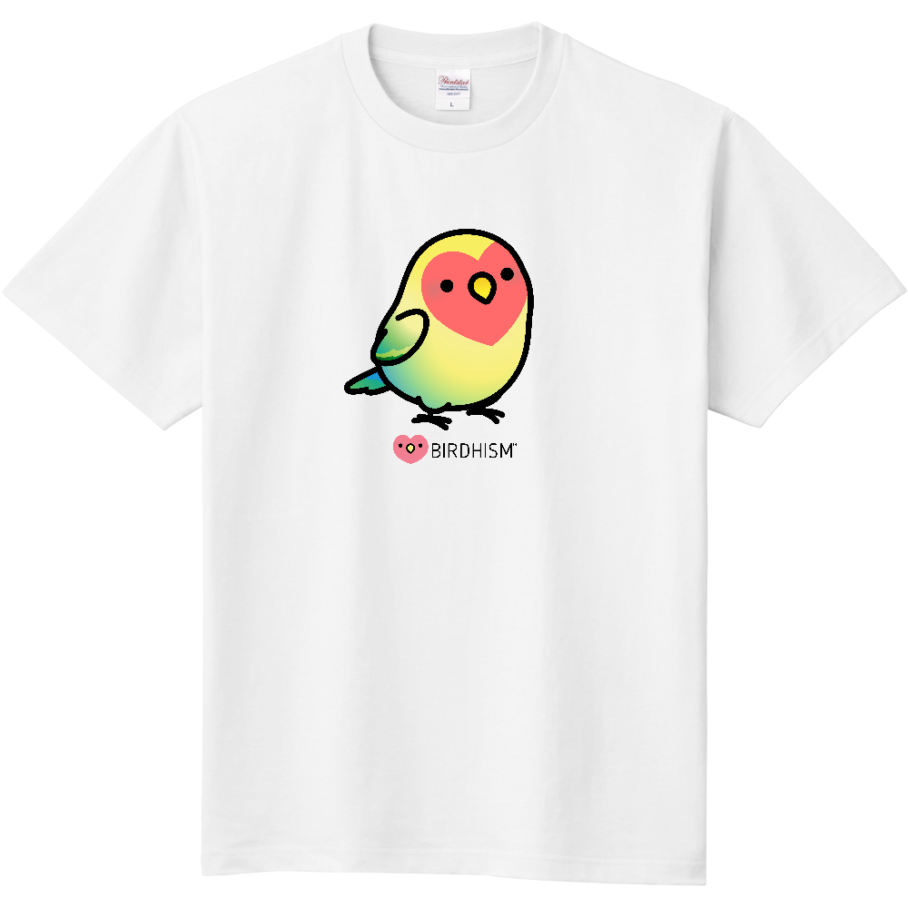 Chubby Bird コザクラインコ スタンダードTシャツ ホワイト 受注製作 送料無料 メーカー直送 クーポン利用不可