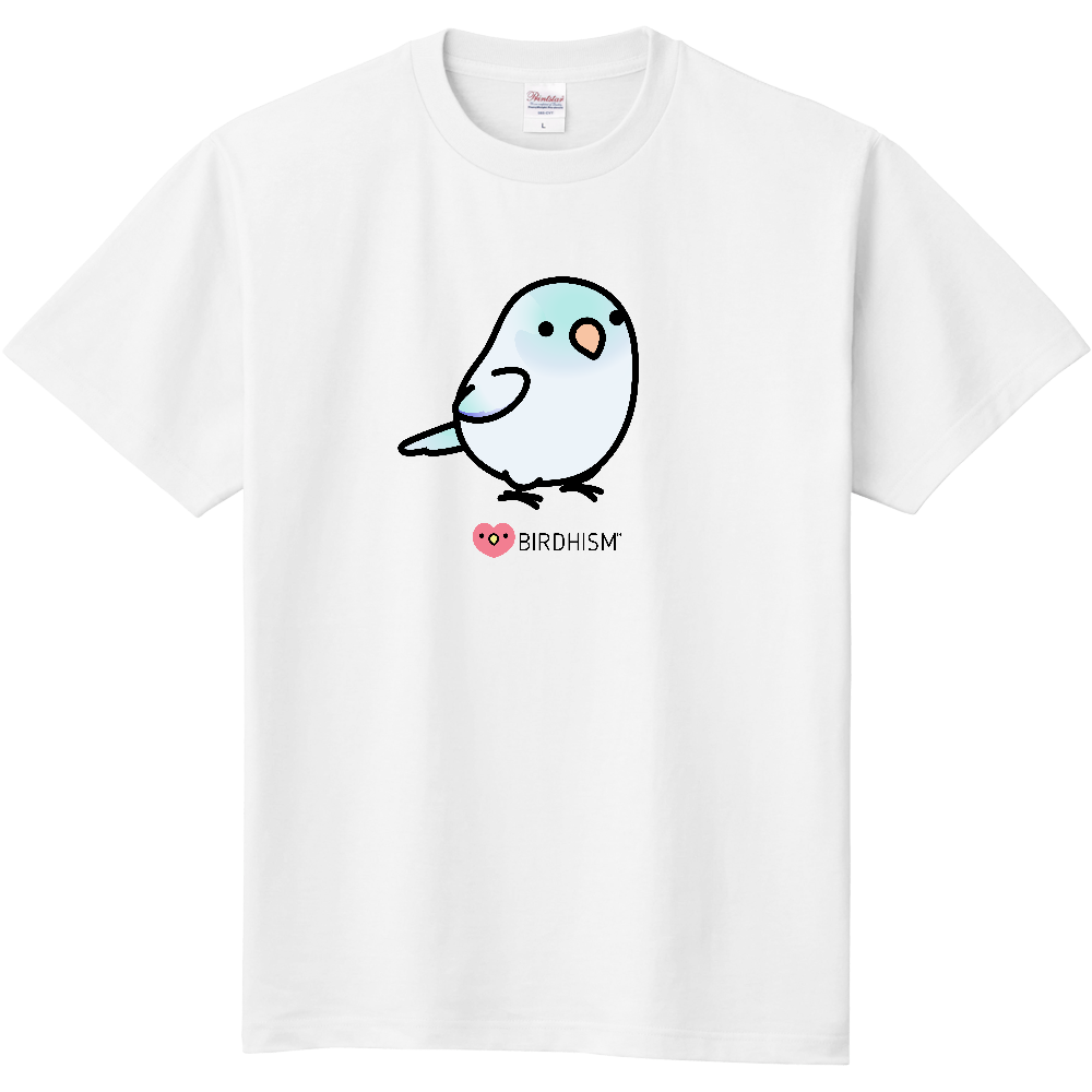 Chubby Bird マメルリハ スタンダードTシャツ ホワイト 受注製作 送料無料 メーカー直送 クーポン利用不可