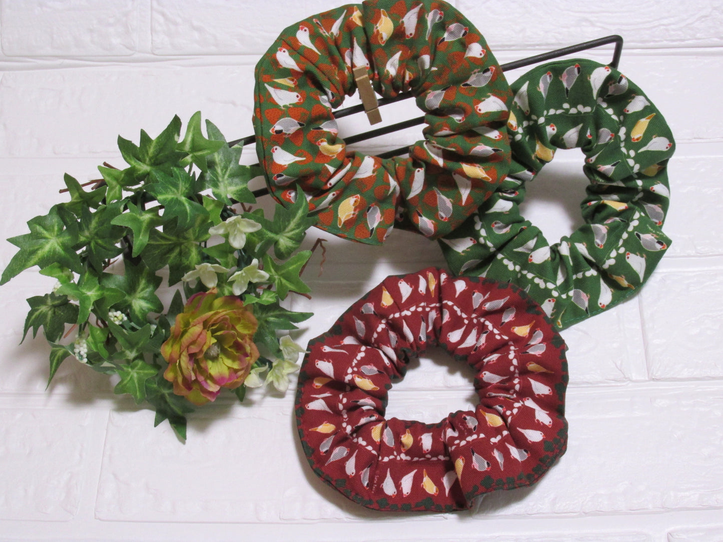 シュシュ 文鳥 6