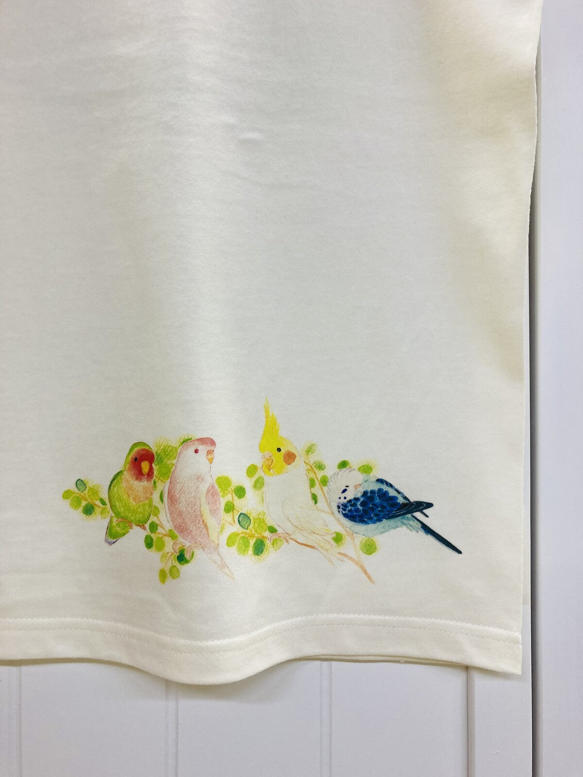 レディースTシャツ インコの森 受注製作 送料無料 クーポン利用不可