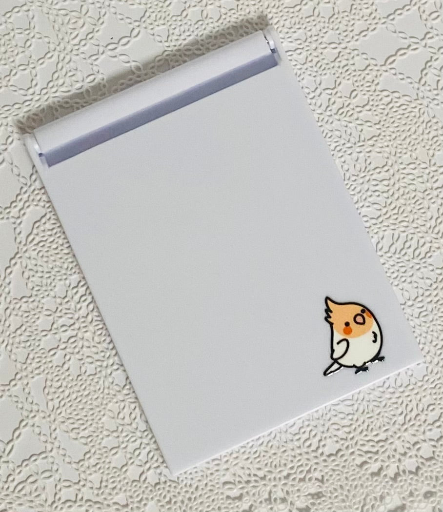 Chubby Bird コンパクトミラー バイクに乗ったオカメインコ クーポン利用不可