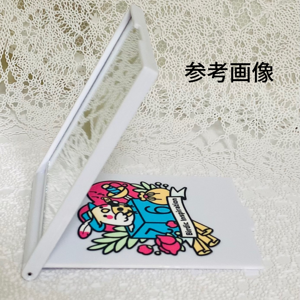 Chubby Bird コンパクトミラー セキセイ団子 セキセイインコ クーポン利用不可