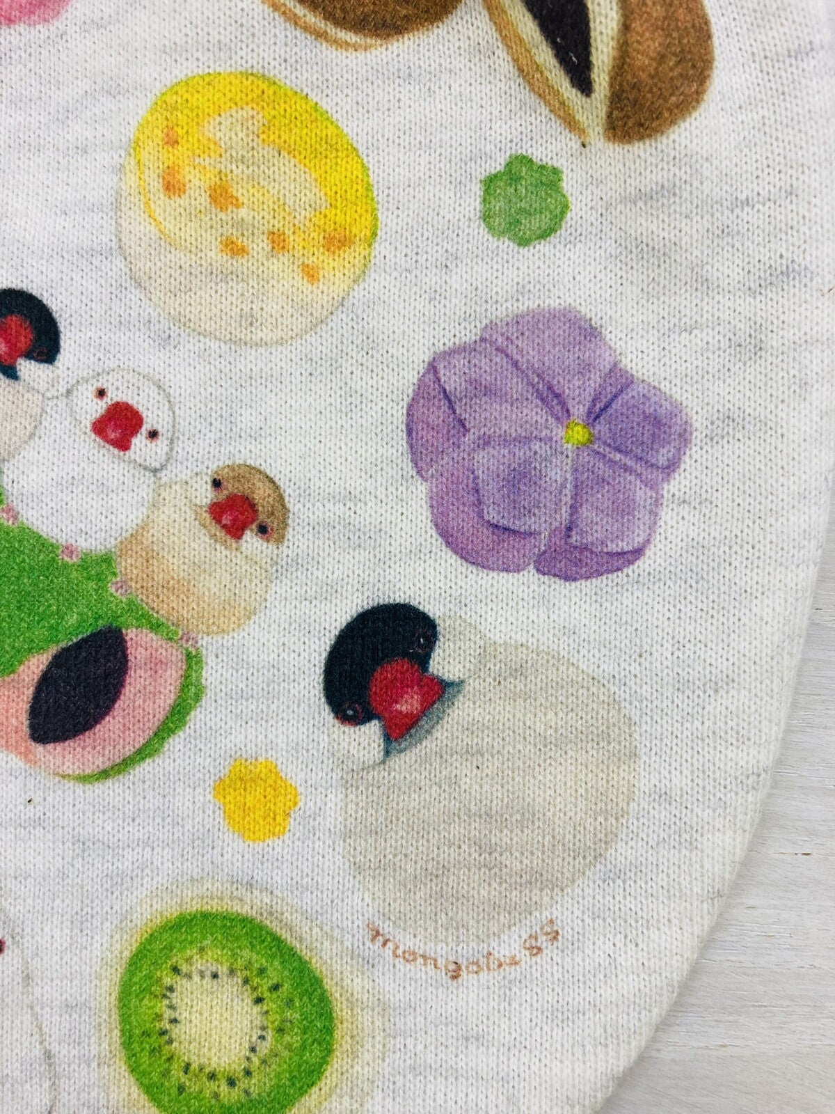 巾着 文鳥 和菓子 Mサイズ