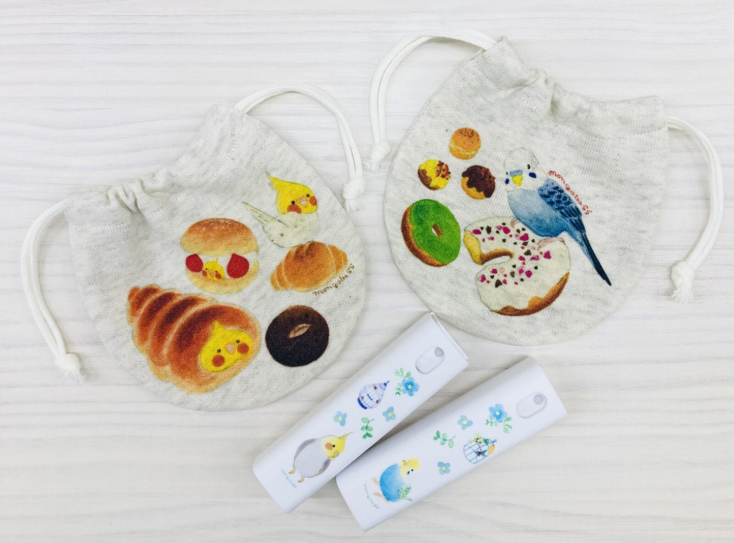 巾着 オカメパン オカメインコ ミニ Sサイズ