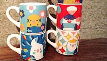 マグカップ セキセイインコ - 小鳥雑貨専門のお店 スウィート・バーディー・ブティック