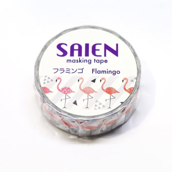 マスキングテープ フラミンゴ - 小鳥雑貨専門のお店 スウィート・バーディー・ブティック