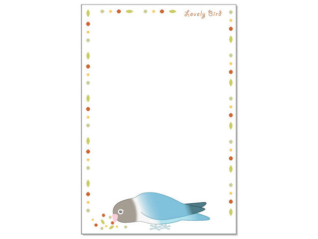 ポストカード/シード/ボタンインコ・ブルー - 小鳥雑貨専門のお店 スウィート・バーディー・ブティック