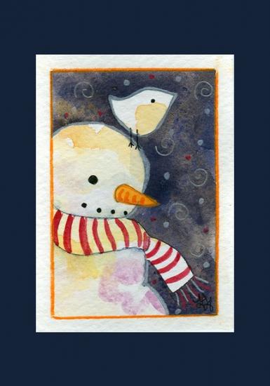 アートプリント あら、お外の天気が Oh The Weather Outside - 小鳥雑貨専門のお店 スウィート・バーディー・ブティック