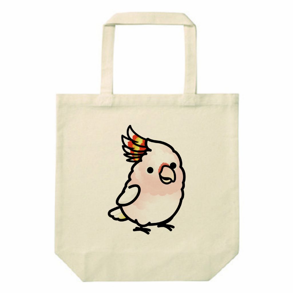 Chubby Bird クルマサカオウム スタンダードキャンバストートバッグ Mサイズ ナチュラル 12oz 受注製作 メーカー直送 クーポン利用不可