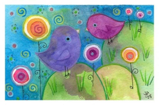 アートプリント 地球で一番の場所 Like No Other Place On Earth (ミディアムサイズ) - 小鳥雑貨専門のお店 スウィート・バーディー・ブティック