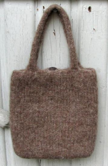 羊毛フェルトバッグ 小鳥とお友達コレクション ネコちゃんと一緒 B - 小鳥雑貨専門のお店 スウィート・バーディー・ブティック