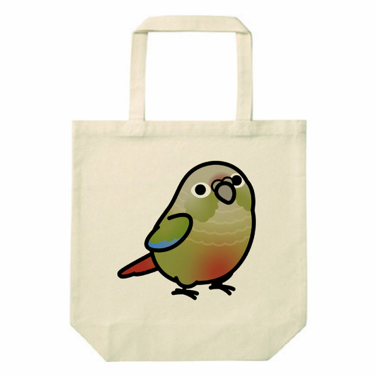 Chubby Bird ウロコインコ シナモン  スタンダードキャンバストートバッグ Mサイズ ナチュラル 12oz 受注製作 メーカー直送 クーポン利用不可