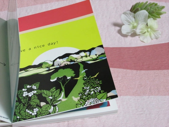 ポストカードBook Exchange greetings - 小鳥雑貨専門のお店 スウィート・バーディー・ブティック
