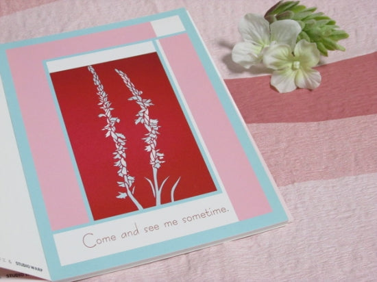 ポストカードBook Exchange greetings - 小鳥雑貨専門のお店 スウィート・バーディー・ブティック